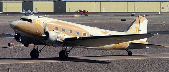 Douglas C-47A Dakota N53ST, Deer Valley, February 26, 2015